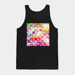 Pattern maze Tank Top